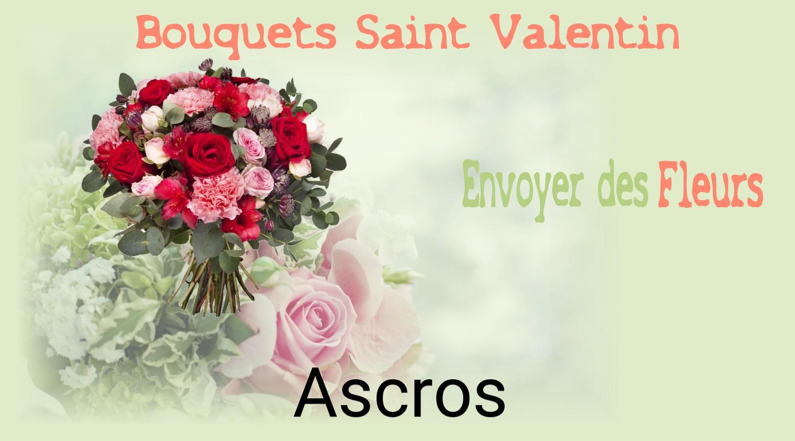 Roses de Saint-Valentin livrées à Ascros